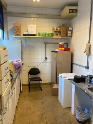 sala de lavagem do laboratório